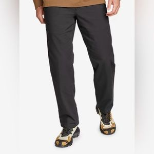 Eddie Bauer Snowcat Fleece-Lined Canvas Pants